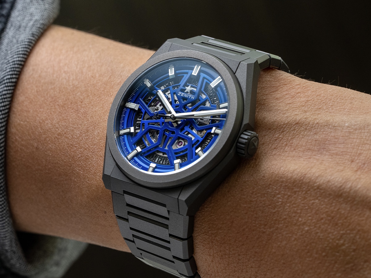 Zenith x Time+Tide Defy 经典镂空腕表“Night Surfer”（图）